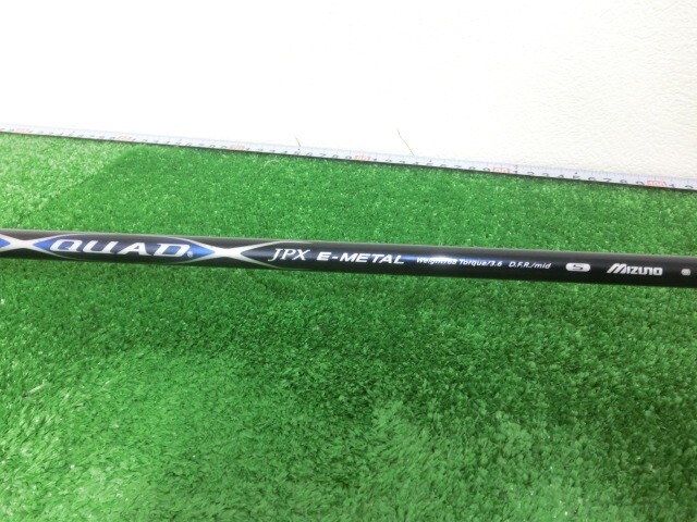 ♪MIZUNO ミズノ JPX E-METAL 3W フェアウェイウッド 15°/純正 シャフト QUAD FLEX-S G8346♪_画像6