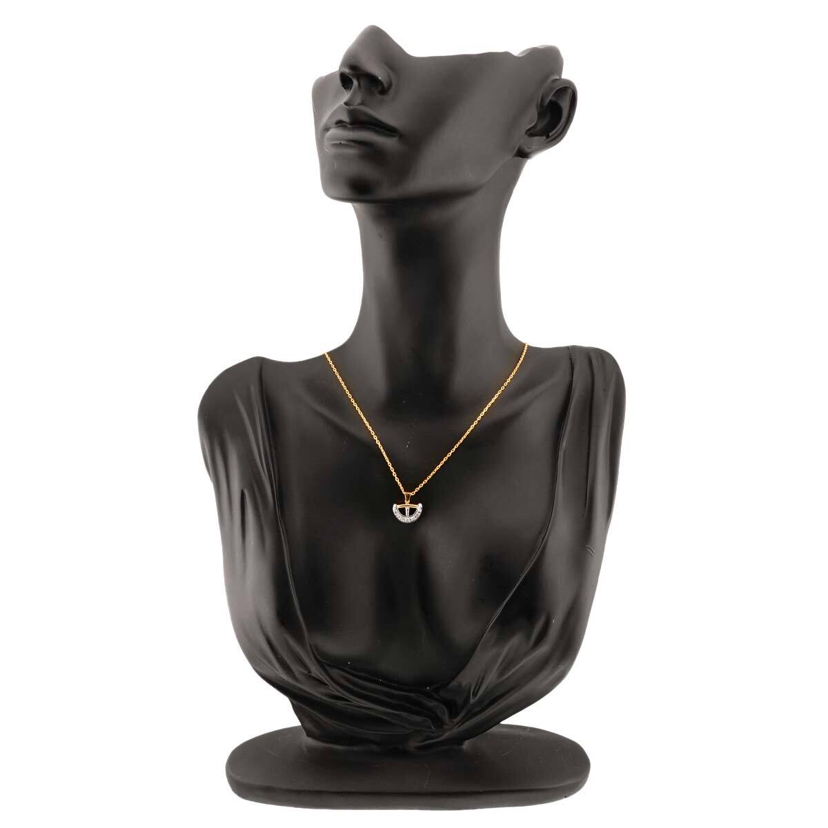 ゲラルディーニ GHERARDINI ダイヤ 0.12ct/0.09ct ネックレス 40cm Pt K18 YG プラチナ イエローゴールド 750 Necklace 90284165