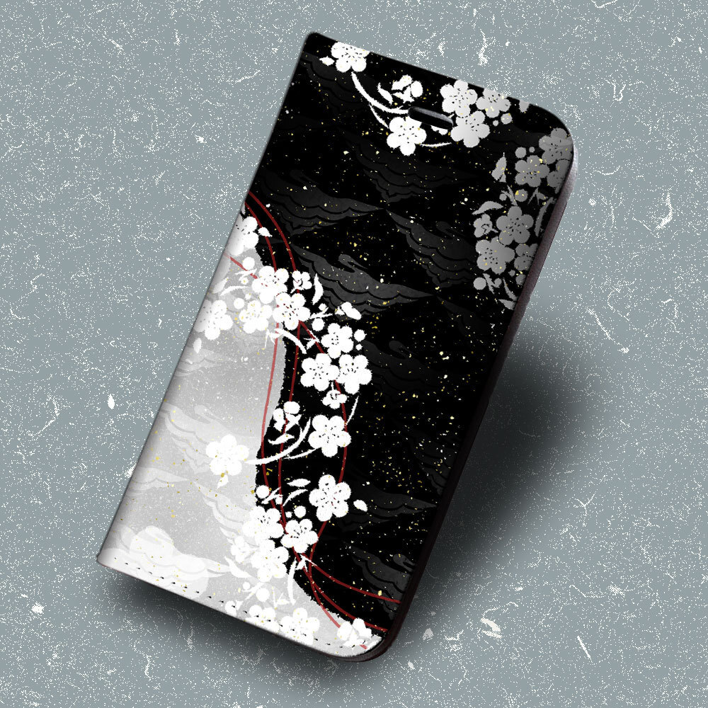 iPhone16 др. блокнот type кейс Mai Sakura мир рисунок -./ Sakura рисунок iPhoneSE iPhone14 iPhone15 iPhone16e др. iPhone каждый тип соответствует 