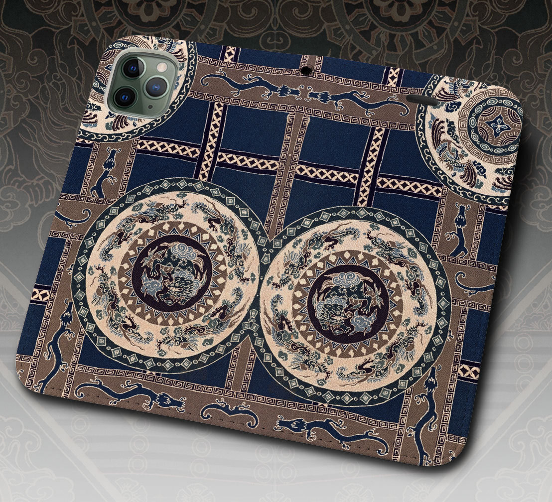 iPhone16 др. блокнот type кейс маленький .- дракон * мир рисунок 8/X др. . соответствует рисунок iPhoneSE iPhone14 iPhone15 iPhone16e др. iPhone каждый тип соответствует 