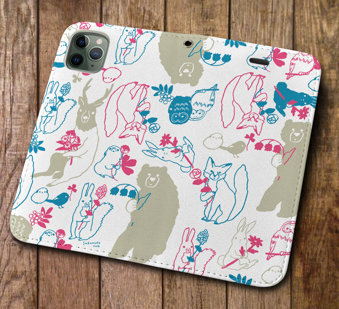 iPhone16 др. блокнот type кейс лес. компания симпатичный Sakamoto .. рисунок iPhoneSE iPhone14 iPhone15 iPhone16e др. iPhone каждый тип соответствует 