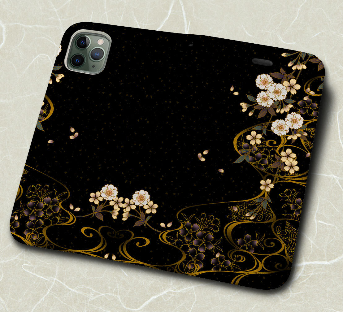 iPhone16 др. блокнот type кейс Sakura сток мир рисунок -./ Sakura рисунок iPhoneSE iPhone14 iPhone15 iPhone16e др. iPhone каждый тип соответствует 