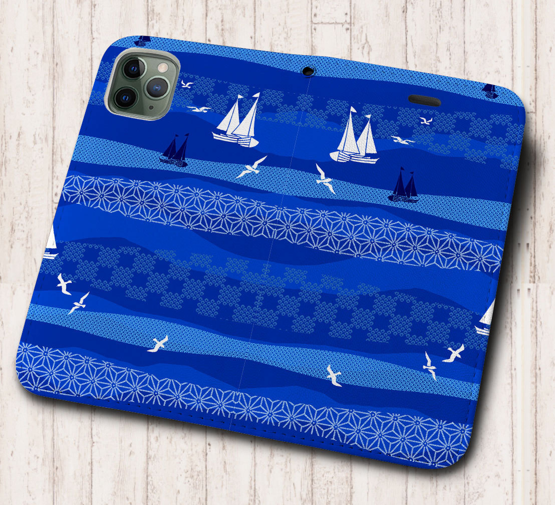 iPhone16 др. блокнот type кейс лето. море * природа 4 сезон рисунок iPhoneSE iPhone14 iPhone15 iPhone16e др. iPhone каждый тип соответствует 