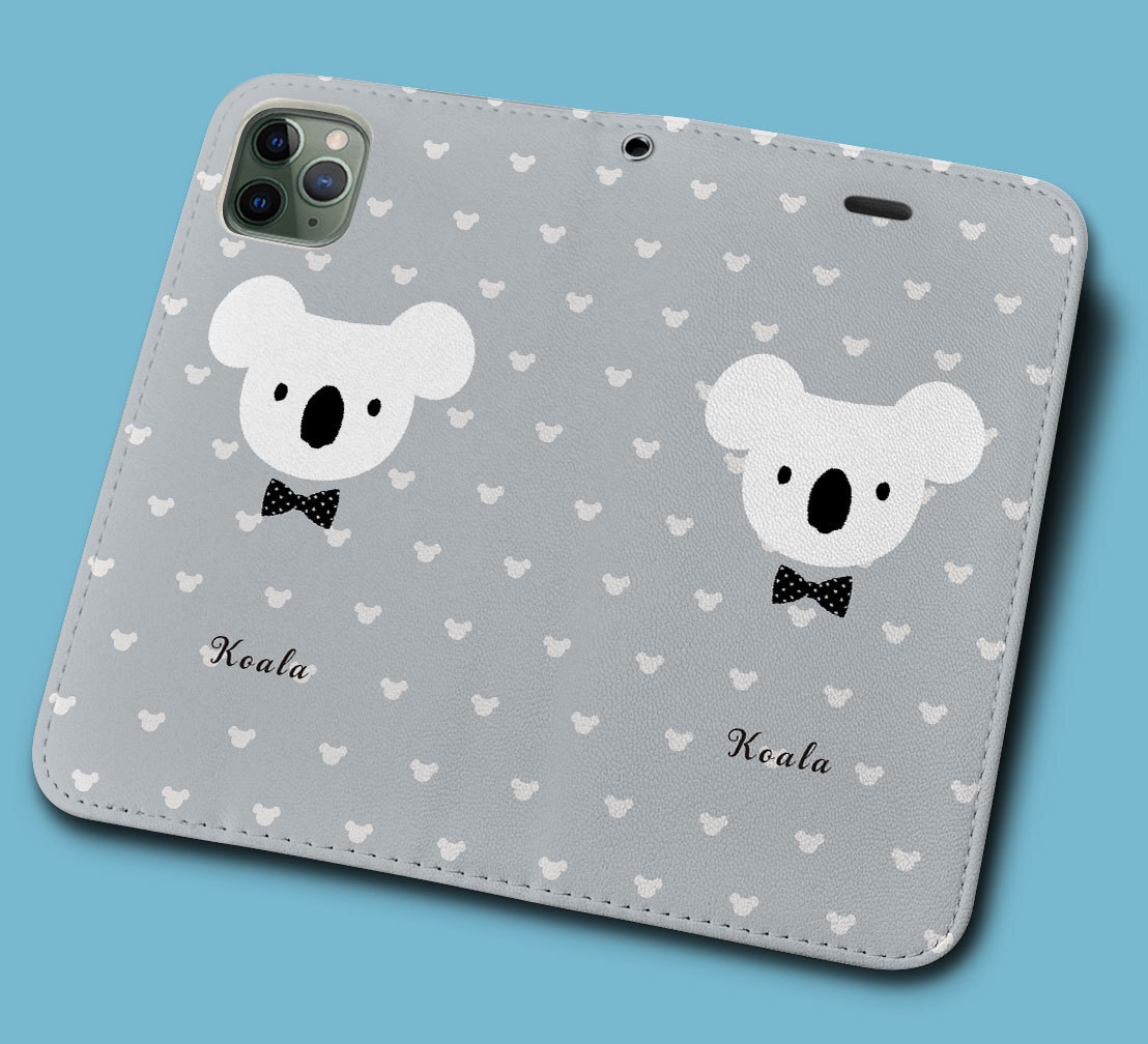 iPhone16 др. блокнот type кейс коала * животное рисунок iPhoneSE iPhone14 iPhone15 iPhone16e др. iPhone каждый тип соответствует 