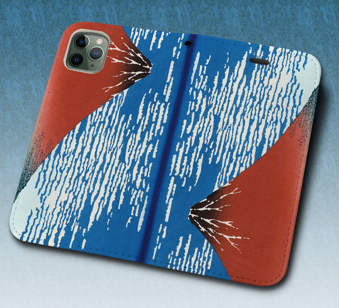 iPhone16 др. блокнот type кейс три 10 шесть . красный Fuji * картина в жанре укиё мир рисунок рисунок iPhoneSE iPhone14 iPhone15 iPhone16e др. iPhone каждый тип соответствует 