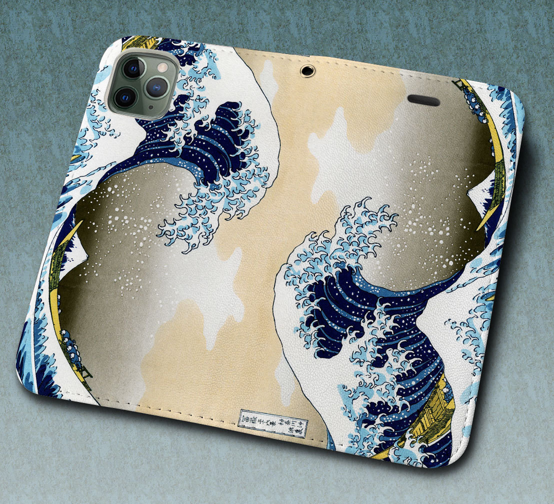 iPhone16 др. блокнот type кейс три 10 шесть . волна обратная сторона * картина в жанре укиё мир рисунок рисунок iPhoneSE iPhone14 iPhone15 iPhone16e др. iPhone каждый тип соответствует 