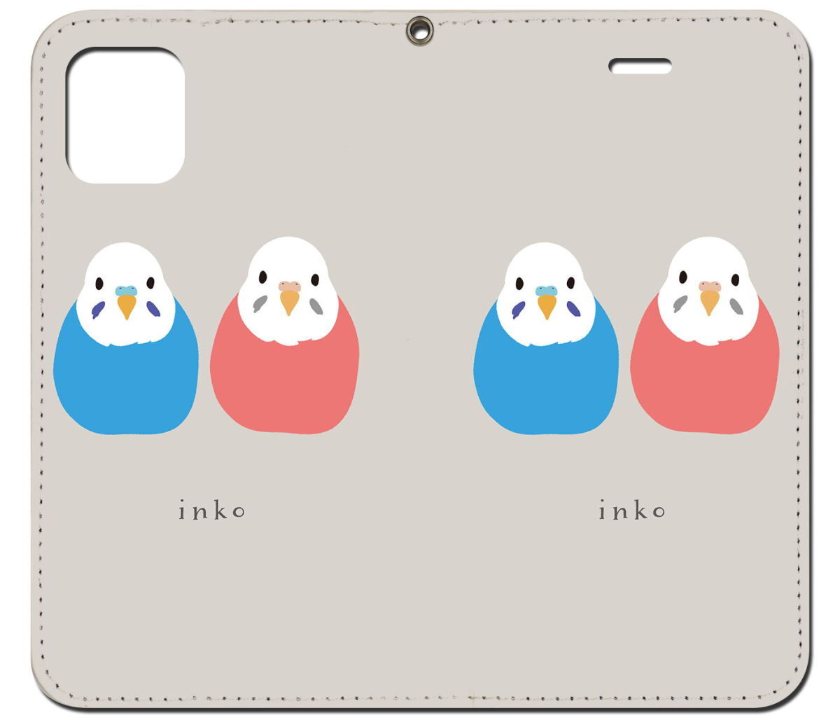 iPhone16 др. блокнот type кейс длиннохвостый попугай синий * розовый рисунок iPhoneSE iPhone14 iPhone15 iPhone16e др. iPhone каждый тип соответствует 