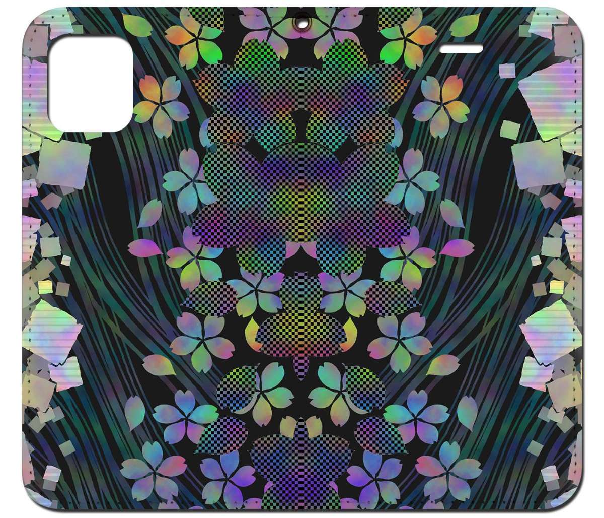 iPhone16 др. блокнот type кейс ночь Sakura мир рисунок -./ Sakura рисунок iPhoneSE iPhone14 iPhone15 iPhone16e др. iPhone каждый тип соответствует 