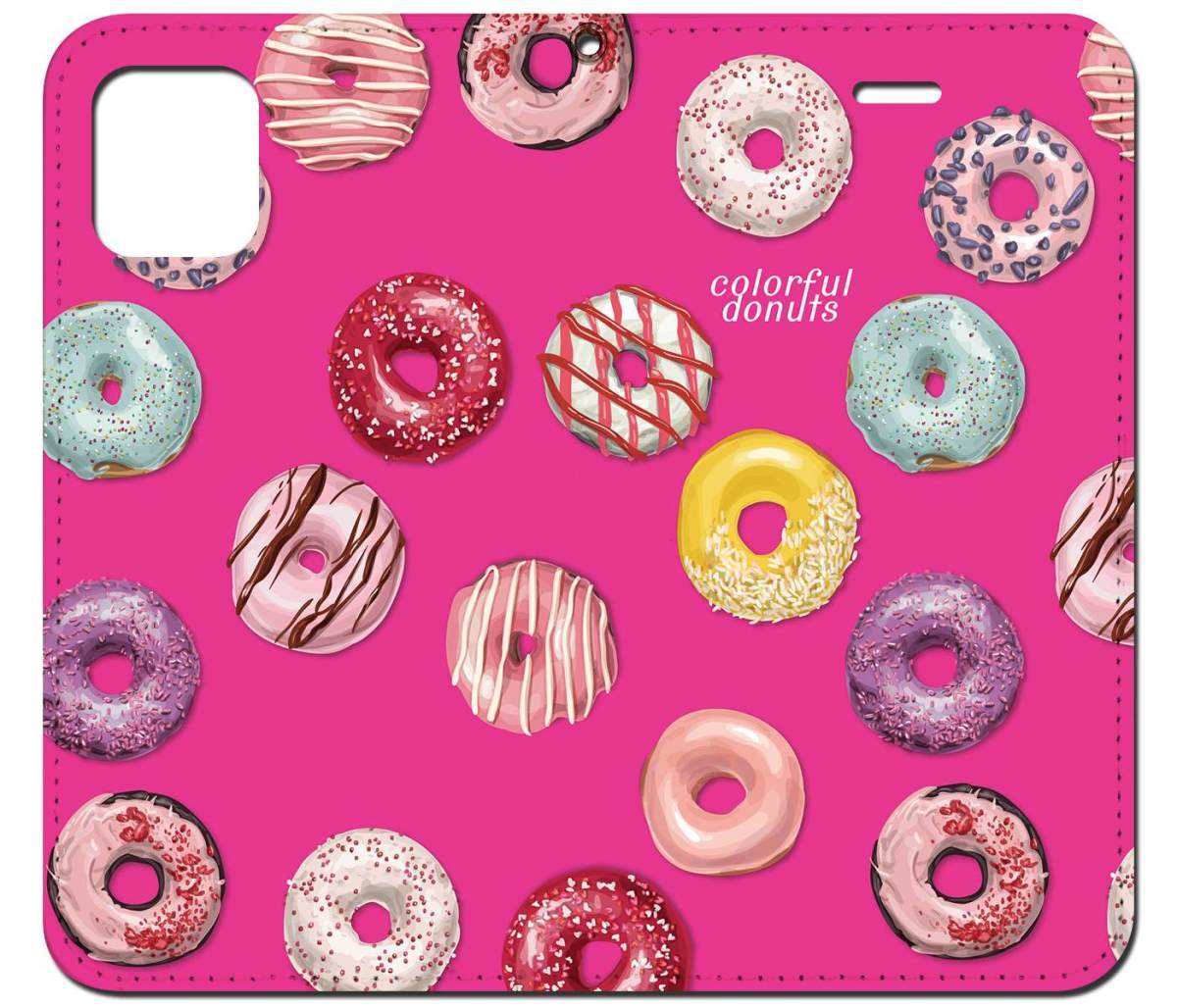 iPhone16 др. блокнот type кейс красочный do- орехи * капот сладости рисунок iPhoneSE iPhone14 iPhone15 iPhone16e др. iPhone каждый тип соответствует 