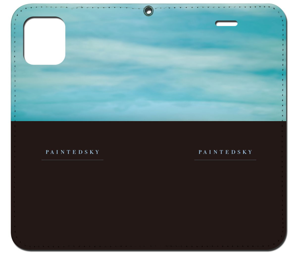 iPhone16 др. блокнот type кейс Sky aqua зеленый * современный рисунок iPhoneSE iPhone14 iPhone15 iPhone16e др. iPhone каждый тип соответствует 