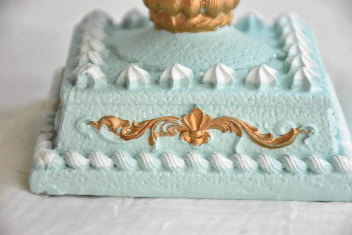 PAY4*HA18* Gin ja- хлеб tree * мята * елка * пастель голубой * высота 25.* произведение искусства * Рождество *HARMONIER * Hal moni a