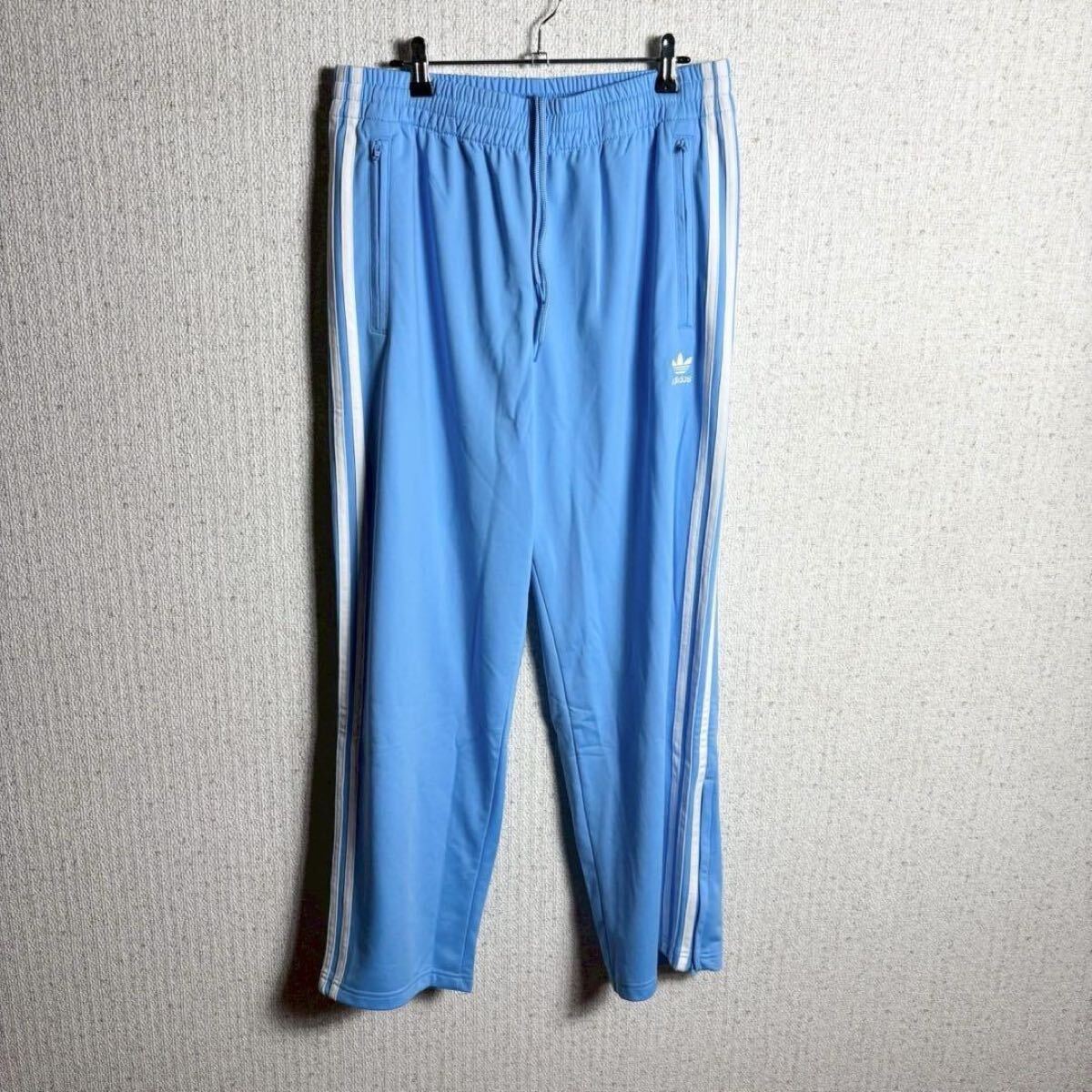 ファイヤーバード adidas ジャージ トラックパンツ ライトブルー