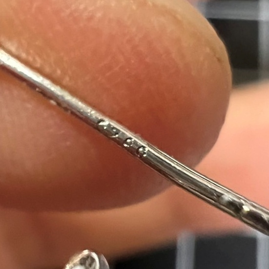 B563 匿名配送 リングピアス レディース メンズ シルバー s925 フープピアス 四角形 シンプル 上品 スクエア _画像6