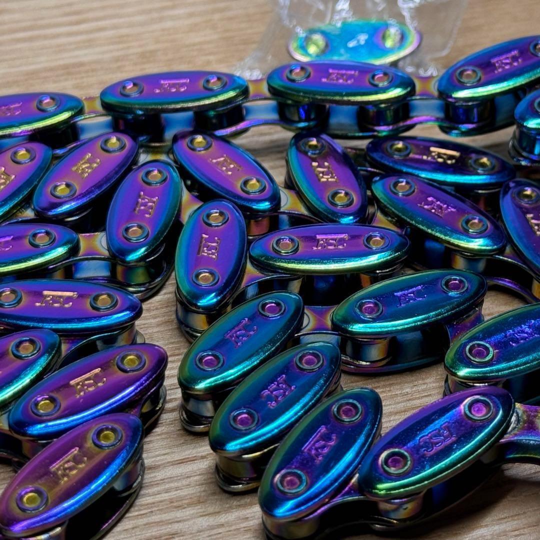 [新品] シングルやピストのカスタムに！アーモンドチェーン　オイルスリック