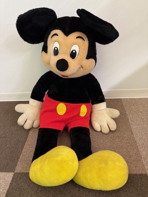 N42194D* Disney Mickey Mouse очень большой мягкая игрушка Tokyo Disney Land общая длина примерно 70cm BIG большой Disney TDL