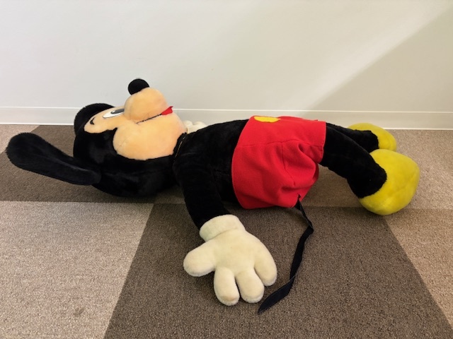 N42194D* Disney Mickey Mouse очень большой мягкая игрушка Tokyo Disney Land общая длина примерно 70cm BIG большой Disney TDL