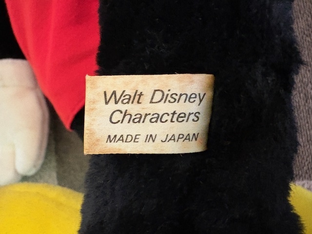 N42194D* Disney Mickey Mouse очень большой мягкая игрушка Tokyo Disney Land общая длина примерно 70cm BIG большой Disney TDL