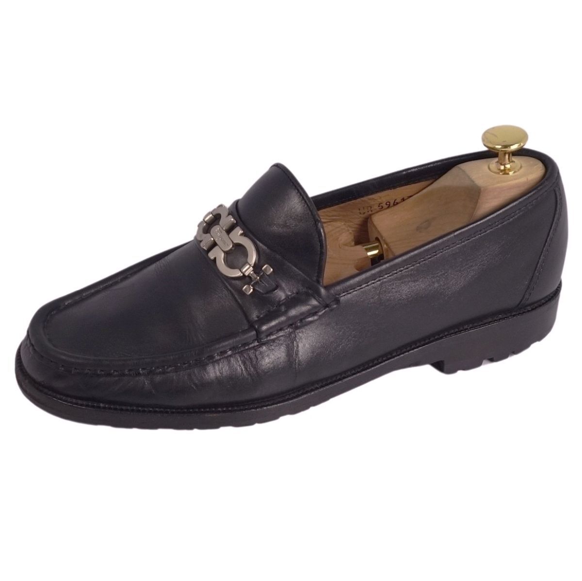  Salvatore Ferragamo Salvatore Ferragamo Loafer мокасины gun chi-ni мужской 7.5EE(25.5cm) черный ce06mt-rm10e31419