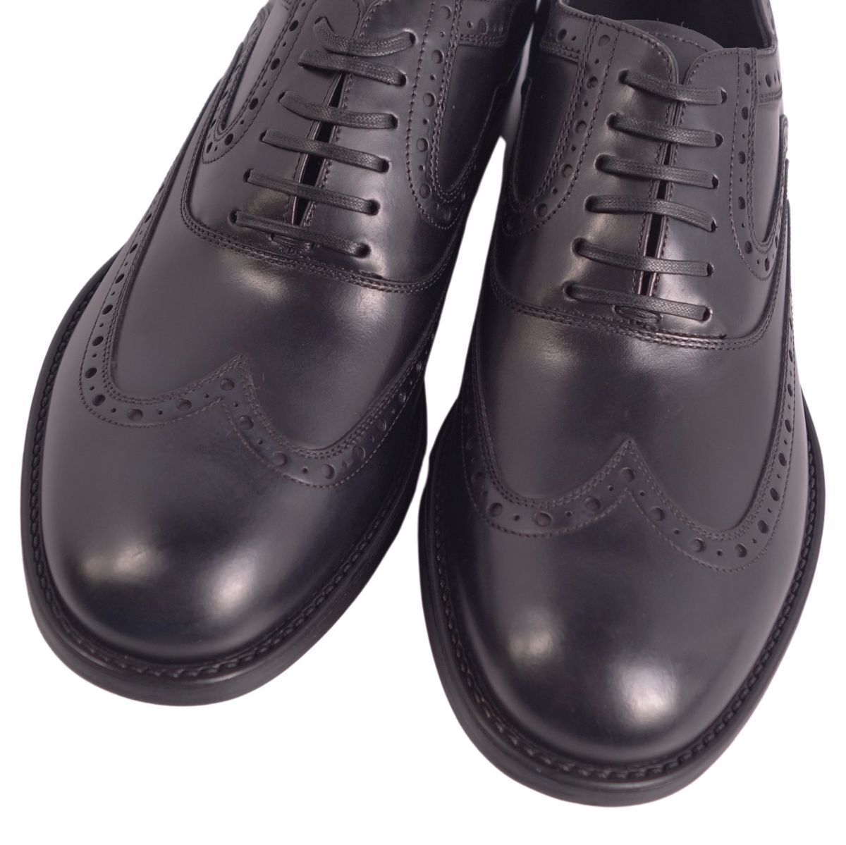  превосходный товар Salvatore Ferragamo Salvatore Ferragamo wing chip оскфорд кожа обувь мужской 5EE(24cm) чёрный ce07ob-rm20e32478