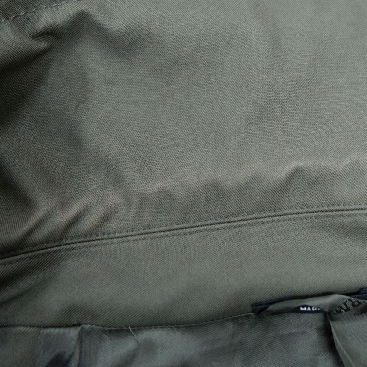 美品 エルメス HERMES コート 21AW シングル トレンチコート コットン アウター メンズ 50(M相當(dāng)) カーキグリーン ce06ms-rm20e31444