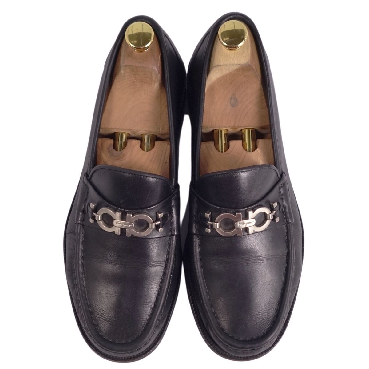  Salvatore Ferragamo Salvatore Ferragamo Loafer мокасины gun chi-ni мужской 7.5EE(25.5cm) черный ce06mt-rm10e31419