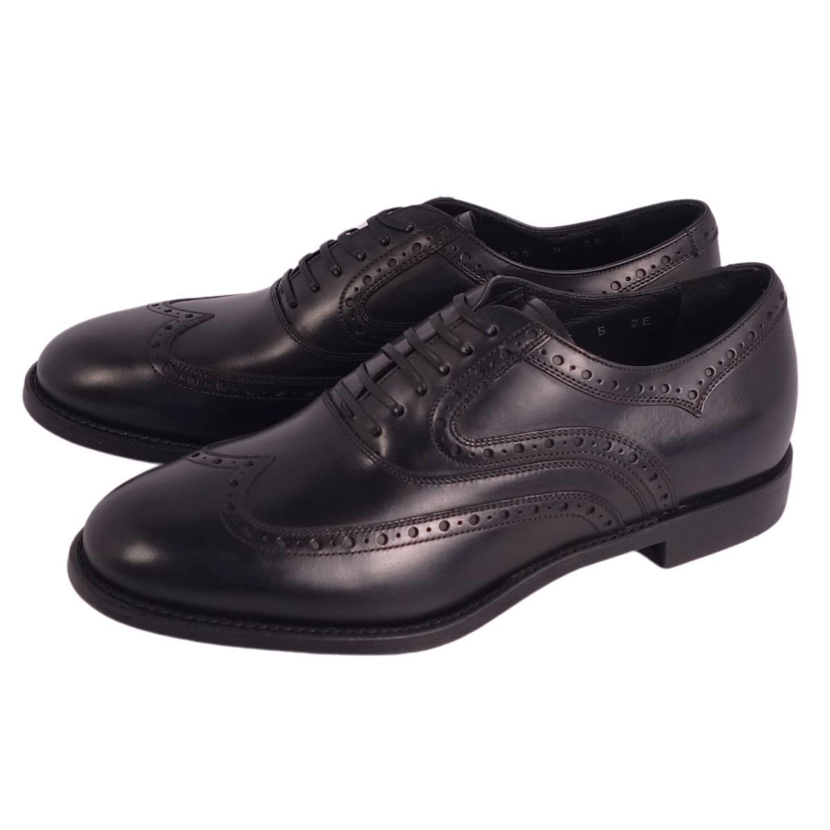  превосходный товар Salvatore Ferragamo Salvatore Ferragamo wing chip оскфорд кожа обувь мужской 5EE(24cm) чёрный ce07ob-rm20e32478