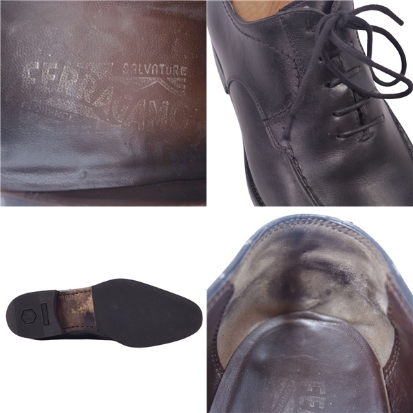  Salvatore Ferragamo Salvatore Ferragamo кожа обувь бизнес обувь кожа обувь мужской 6.5EE(25cm) черный ce07mb-rm20e32194