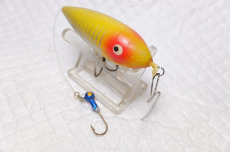 ヘドン　ベビーザラ　中通しモデル　珍しい　中古並品　_画像5