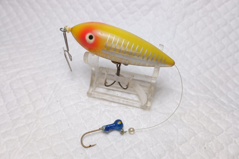 ヘドン　ベビーザラ　中通しモデル　珍しい　中古並品　_画像3