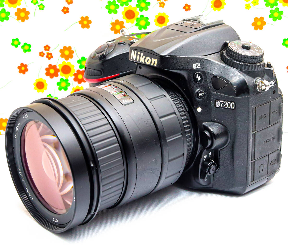 ニコン Nikon D7200☆高性能連射！高画質☆ダブルレンズ☆WI-FI搭載