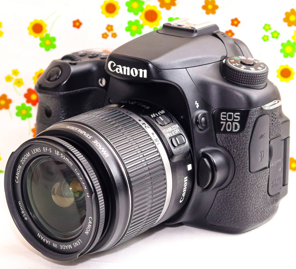 Canon - 美品 Canon EOS 70D☆高速連写☆スマホに転送可！☆動作撮影可 美品 Canon EOS 70D☆高速連写☆スマホに転送可！☆動作