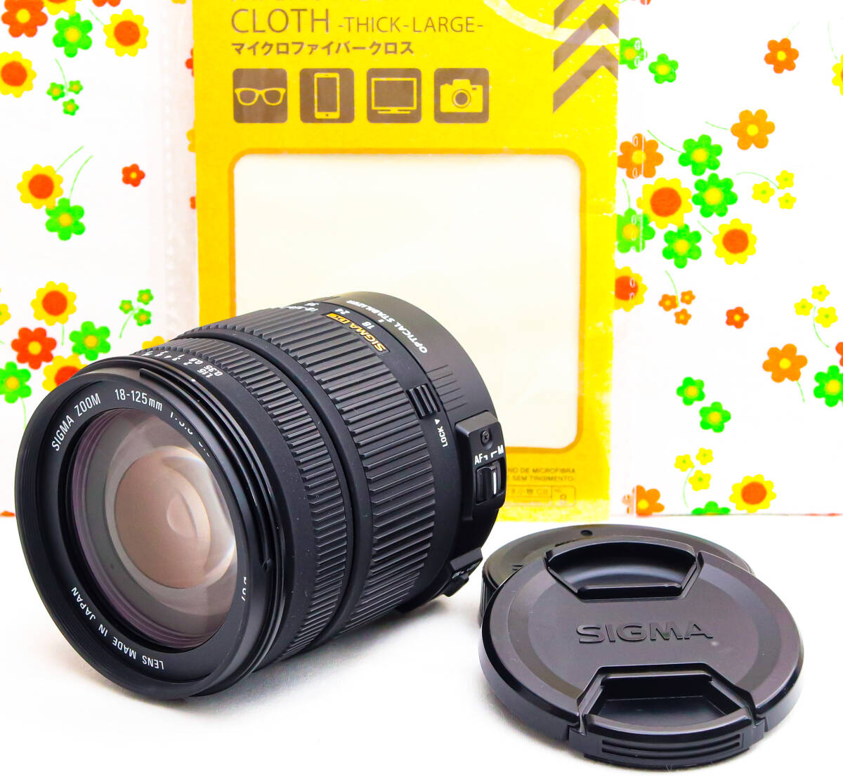 美品☆シグマ Sigma 18-125mm☆キャノン用☆これ１本あればラクラク♪ ❤普段使いこれ1本あればラクラク♪ SIGMA 18-125mm canon用❤