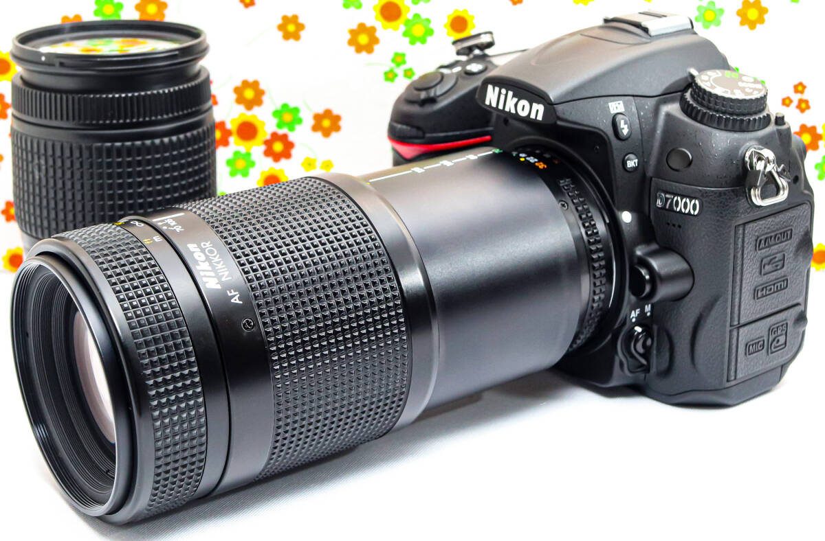 Nikon D7000❤️スマホ転送❤️高性能デジタル一眼レフ