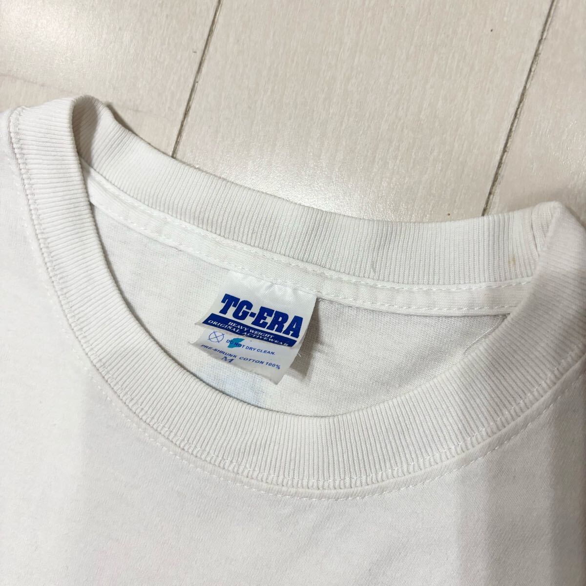 Quiksilver ロゴ 半袖Tシャツ 赤 沖縄土産シーサーTシャツ 白 M_画像8