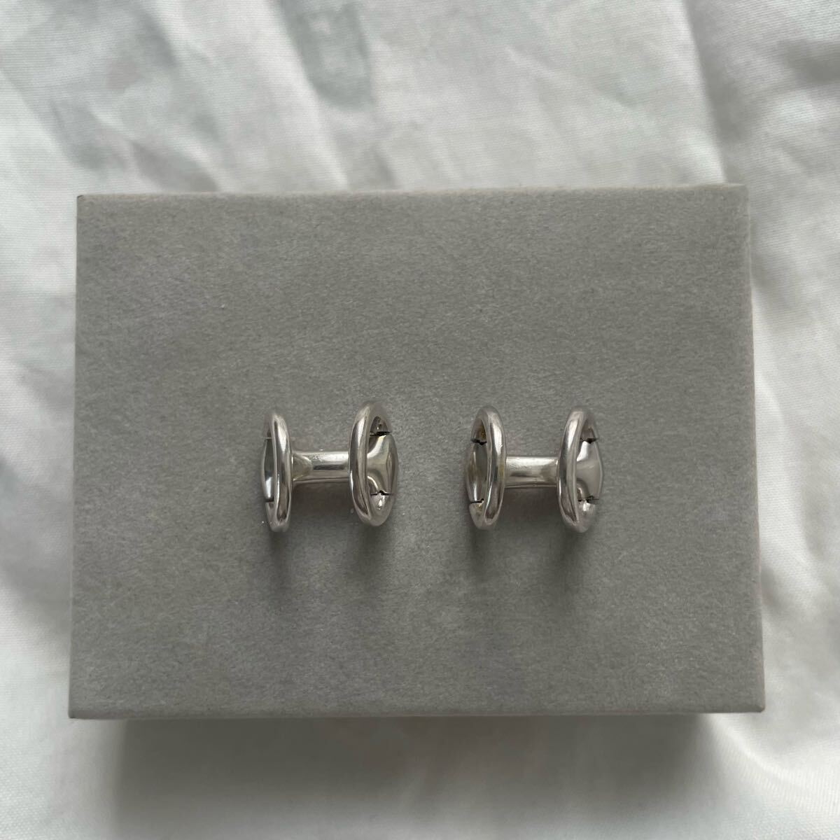 エルメス ホースビット カフス シルバー HERMES ヴィンテージ