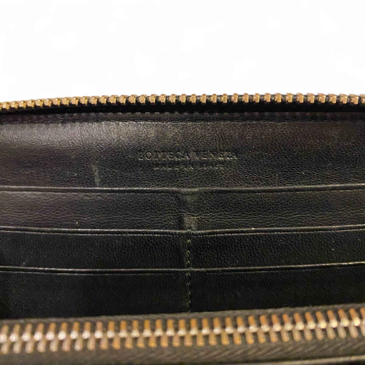 Bottega Veneta Intrecciato Long Wallet Round Zip / ボッテガ 長財布 イントレチャート