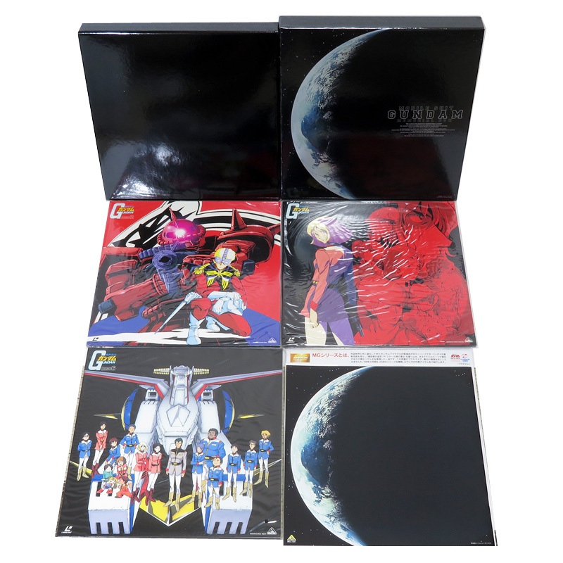 【中古良品レーザーディスク】機動戦士ガンダム メモリアルボックス Part1・2：LD BOX 12枚組 セット：1話～43話 (脱出 最終話)_画像5