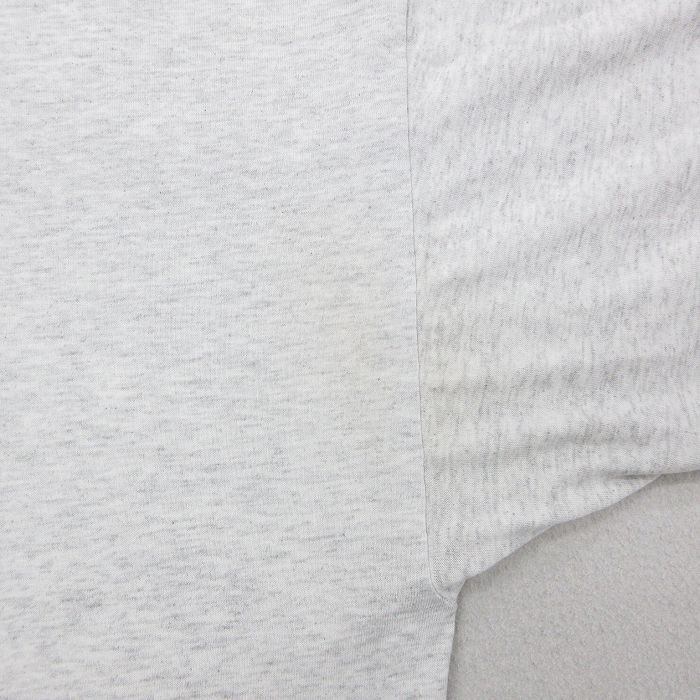 XL/古着 ヘインズ 半袖 ビンテージ Tシャツ メンズ 00s USMA タトゥー 大きいサイズ クルーネック 薄グレー 霜降り 25jul15 中古_画像6