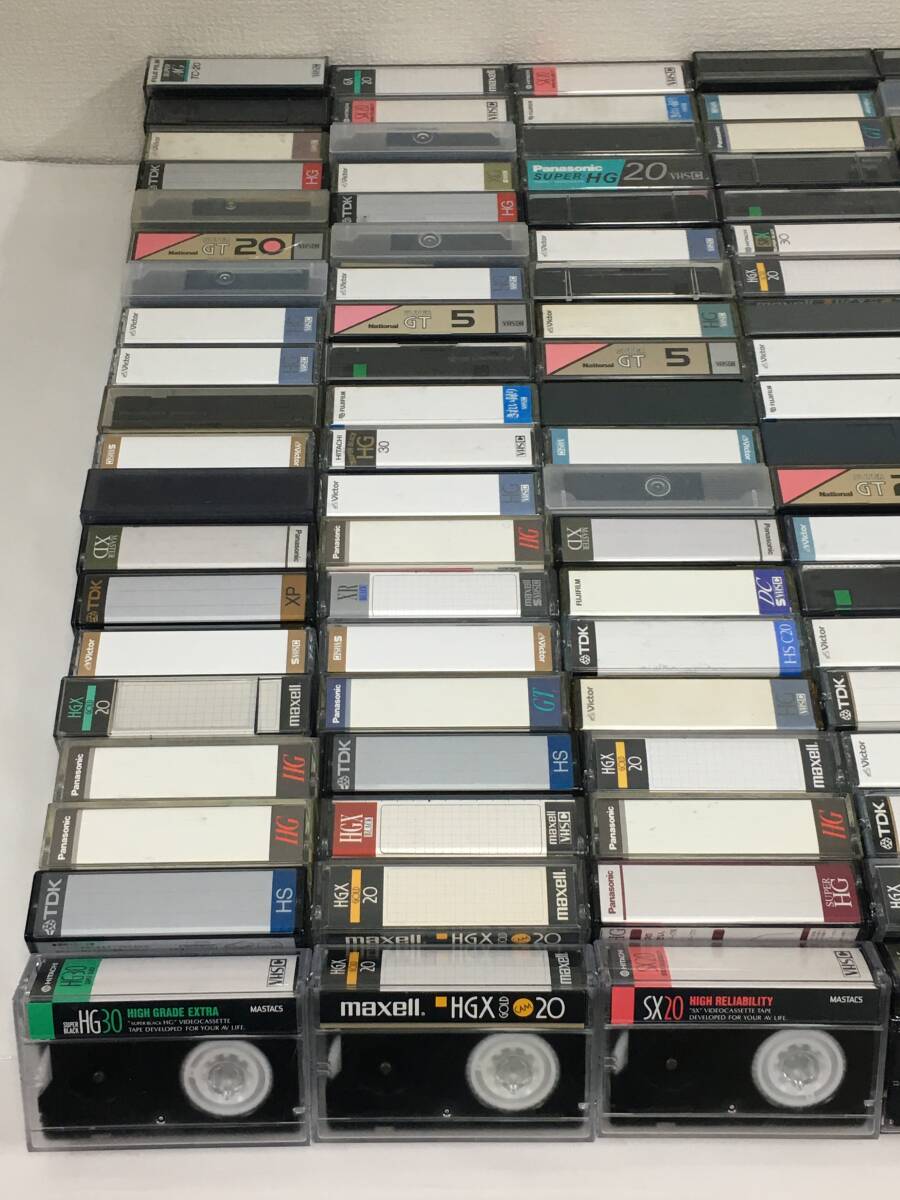 ★☆コ140 中古 VHS-C VHSC ビデオホームシステムコンパクト ビデオテープ 100本 まとめ売り TDK maxell Victor 他☆★