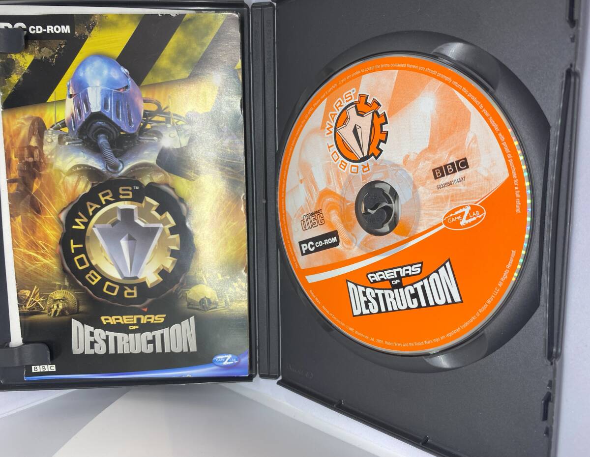 *PC* иностранная версия * Europe версия * Robot Wars: Arenas of Destruction английский язык редкость Windows б/у