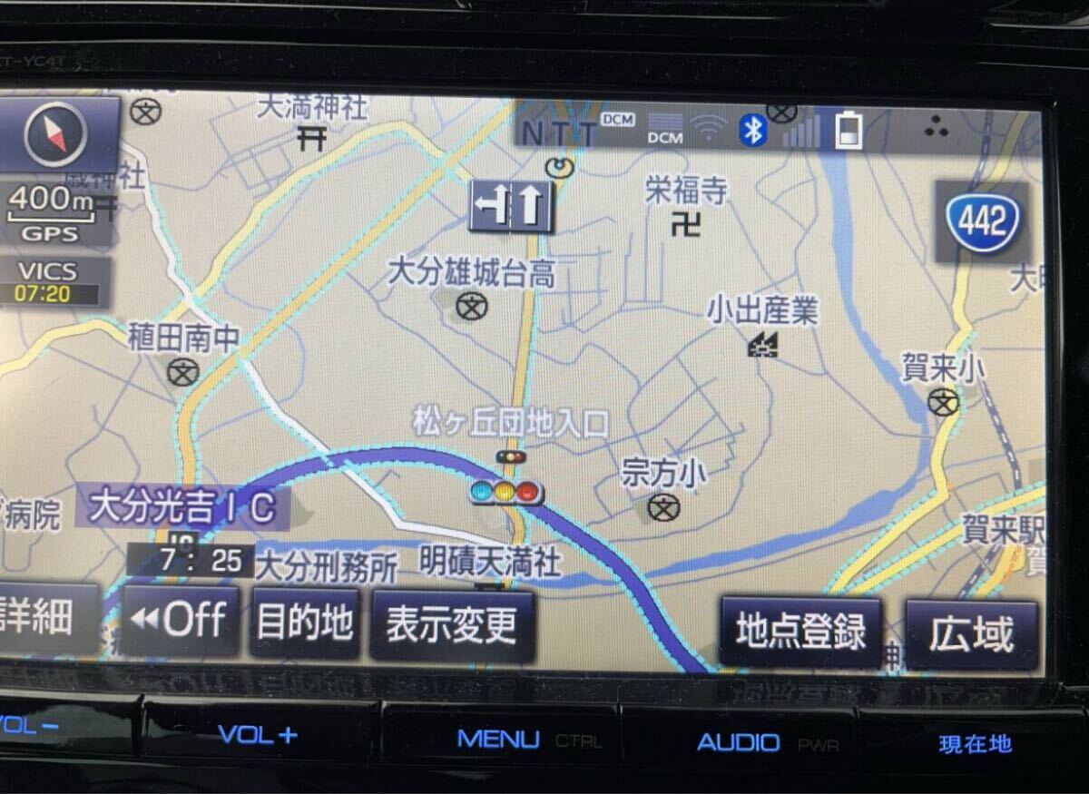 DSZT-YC4T 9インチ 2023年秋版地図データ セキュリティロック解除済 トヨタ純正カーナビ DSZT-YC4T セキュリティ解除済み 地図