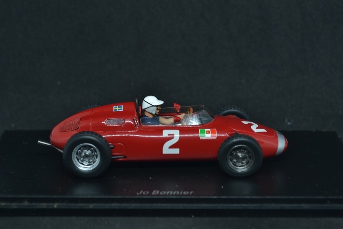 SPARK 1/43 Porsche 718 No.2 5th Monaco GP 1962 スパーク S1860 ポルシェ モナコ 5位 Jo Bonnier 絶版 希少 レア_画像5