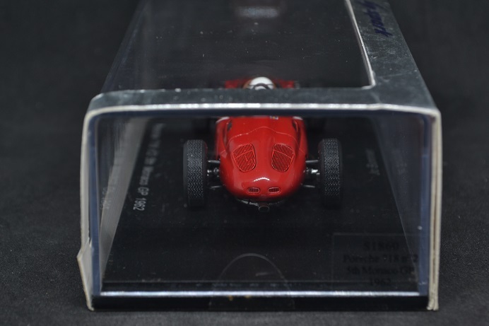 SPARK 1/43 Porsche 718 No.2 5th Monaco GP 1962 スパーク S1860 ポルシェ モナコ 5位 Jo Bonnier 絶版 希少 レア_画像10