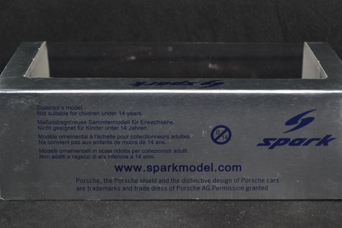 SPARK 1/43 Porsche 718 No.2 5th Monaco GP 1962 スパーク S1860 ポルシェ モナコ 5位 Jo Bonnier 絶版 希少 レア_画像9