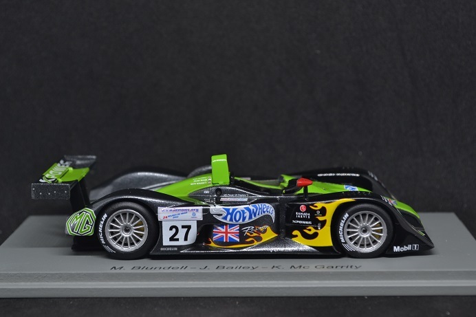 SPARK 1/43 MG - LOLA EX 257 No.27 LE MANS 2002 スパーク ローラ ル・マン 24時間 HOT WHEELS ホットウィール 絶版 希少 レア_画像5