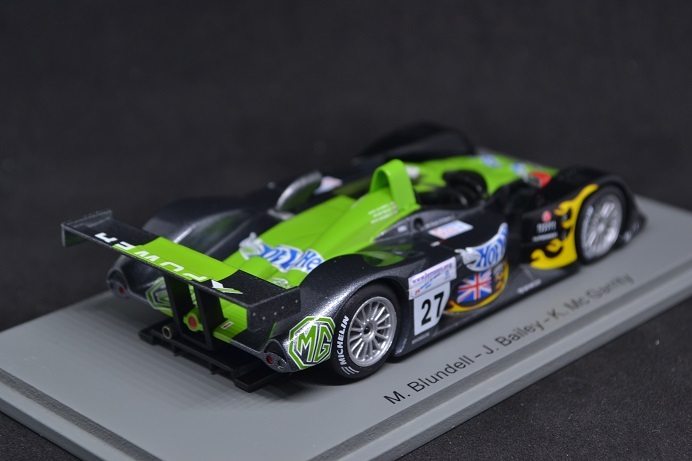 SPARK 1/43 MG - LOLA EX 257 No.27 LE MANS 2002 スパーク ローラ ル・マン 24時間 HOT WHEELS ホットウィール 絶版 希少 レア_画像4