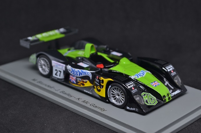 SPARK 1/43 MG - LOLA EX 257 No.27 LE MANS 2002 スパーク ローラ ル・マン 24時間 HOT WHEELS ホットウィール 絶版 希少 レア_画像6
