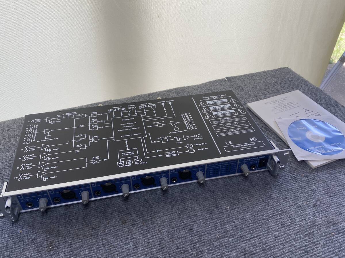 【ジャンク】RME Fireface 800 オーディオインターフェース RME Fireface 800 Firewire Audio Digital Recording Interface Very