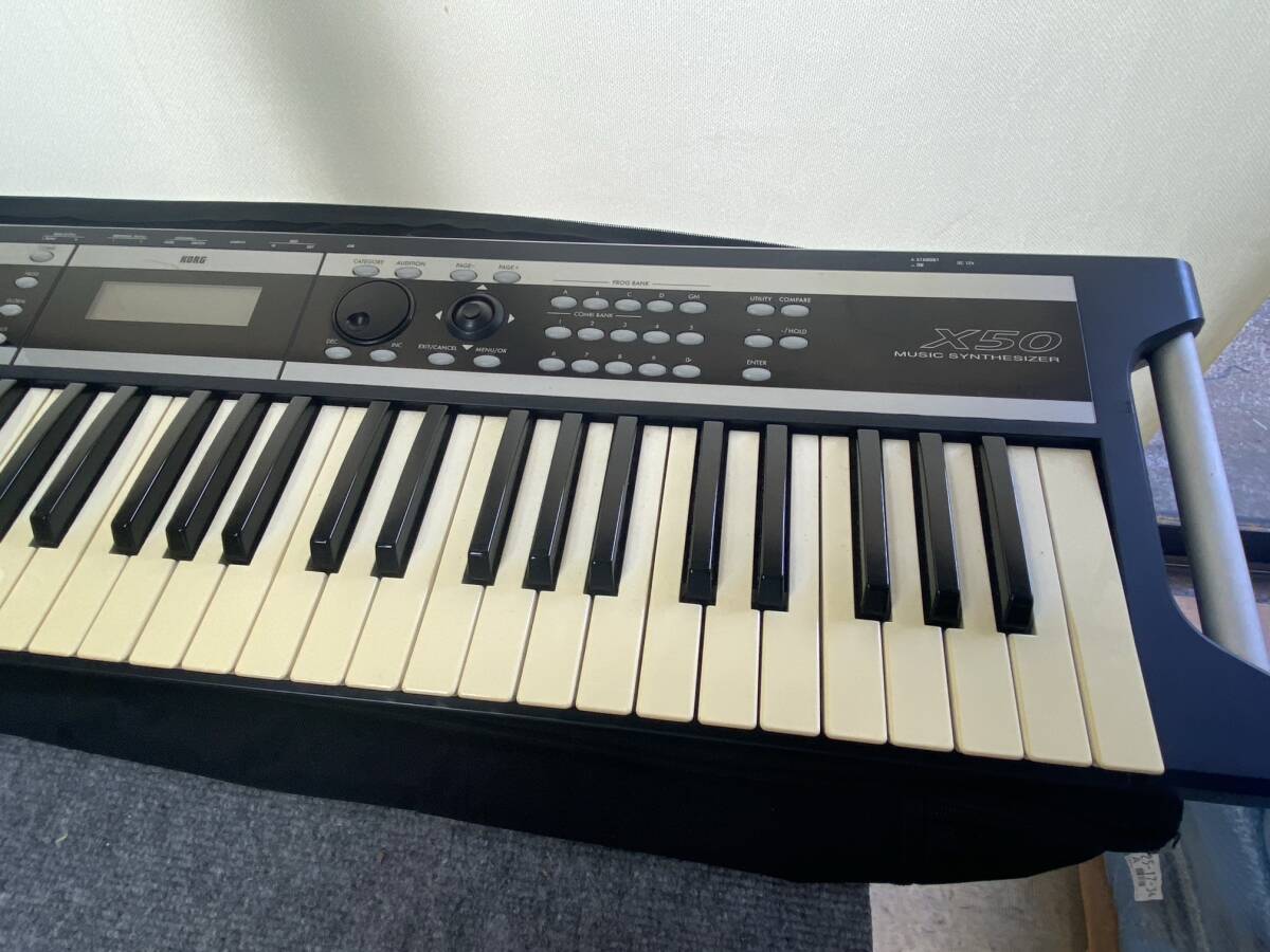 KORG X50 シンセサイザー ジャンク ジャンク KORG X50 キーボード シンセサイザー(コルグ)|売買