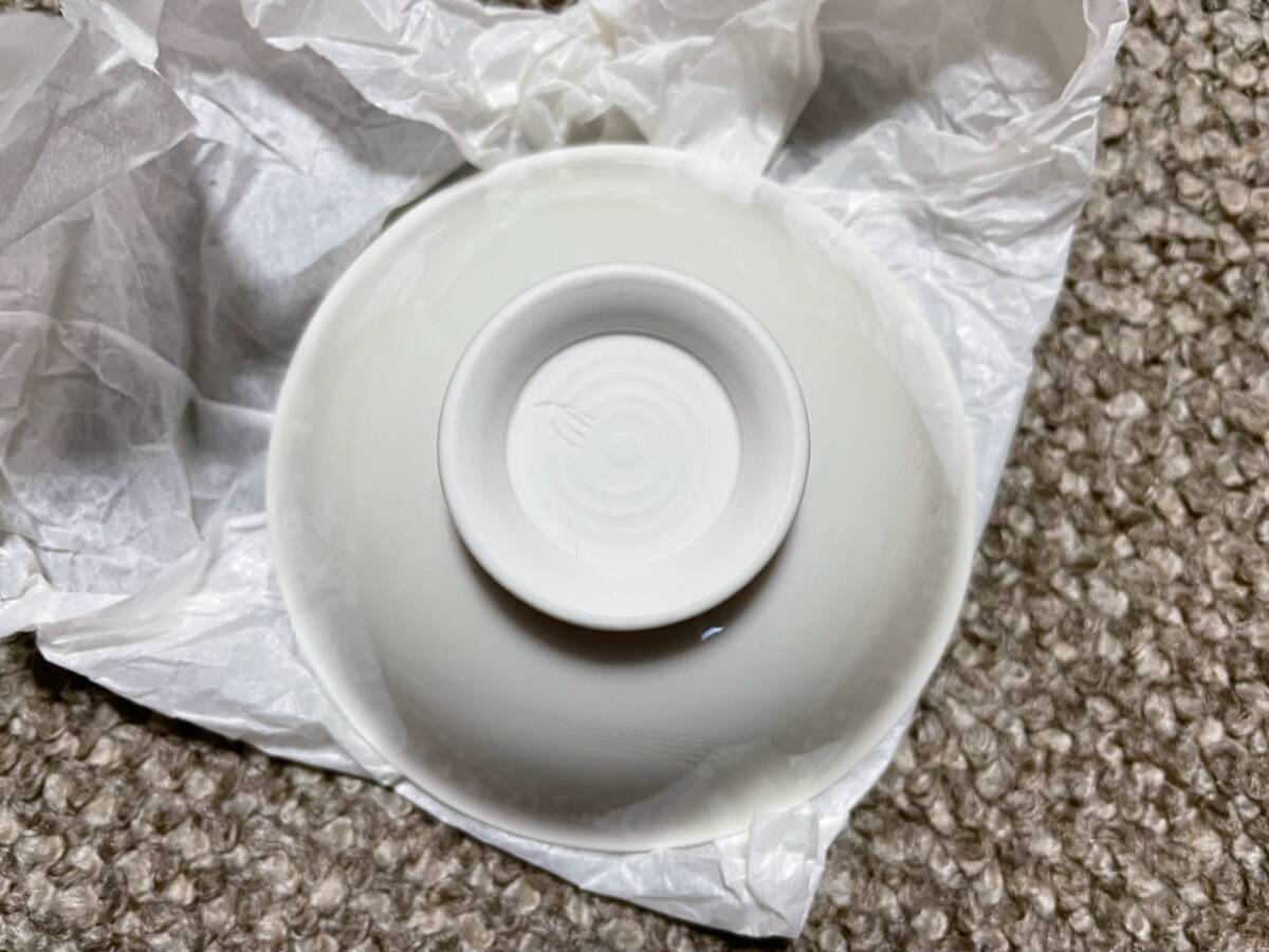 .книга@... гора обжиг в печи белый фарфор чашечка для сакэ